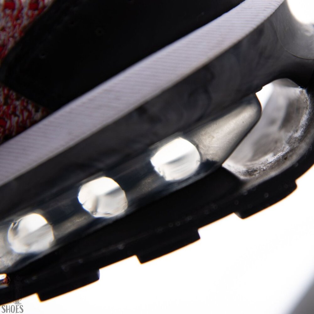 Nike Air Max Flyknit Racer Next Nature 'University Red Wold Grey' - Men's Size 9 - Picture 11 of 15